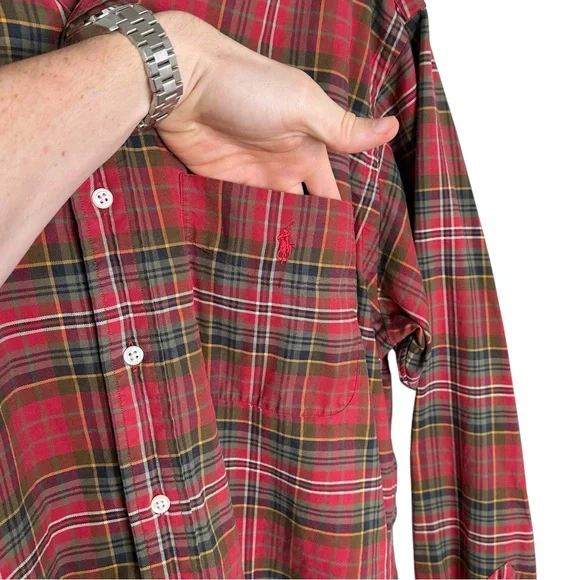 Polo Ralph Lauren Plaid Button down Shirt - Picture 4 of 8